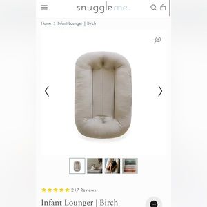Snuggle me lounger